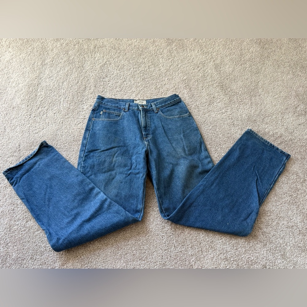 L.L.Bean | Flannel Lined Jeans |  Men’s 32x34 Relaxed Fit